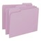 Smead Folder, File, Ltr, 1/3, Lavendr Pk SMD12443 - alternate 1